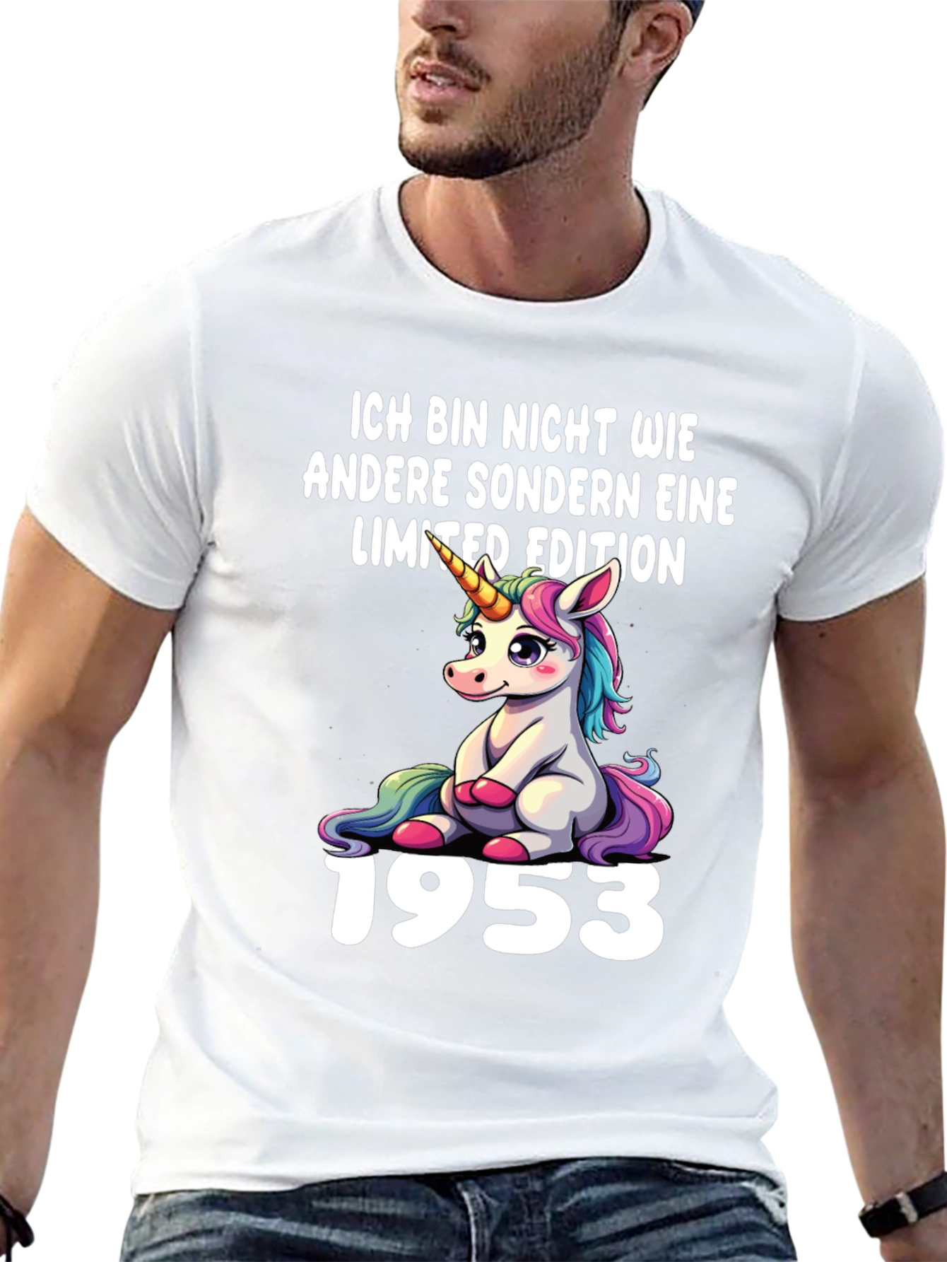 Limited Edition Unicorn 1953 Black T-Shirt