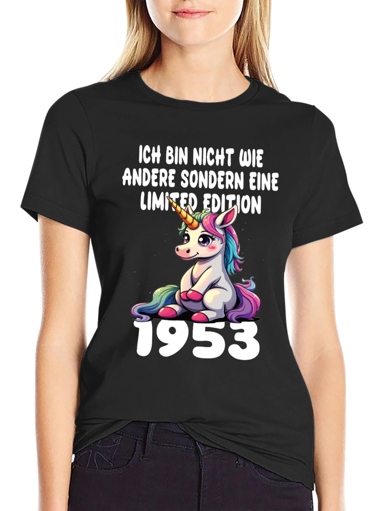 Limited Edition Unicorn 1953 Black T-Shirt