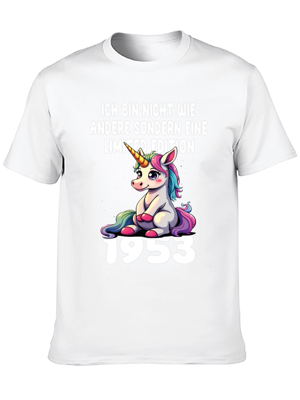 Limited Edition Unicorn 1953 Black T-Shirt