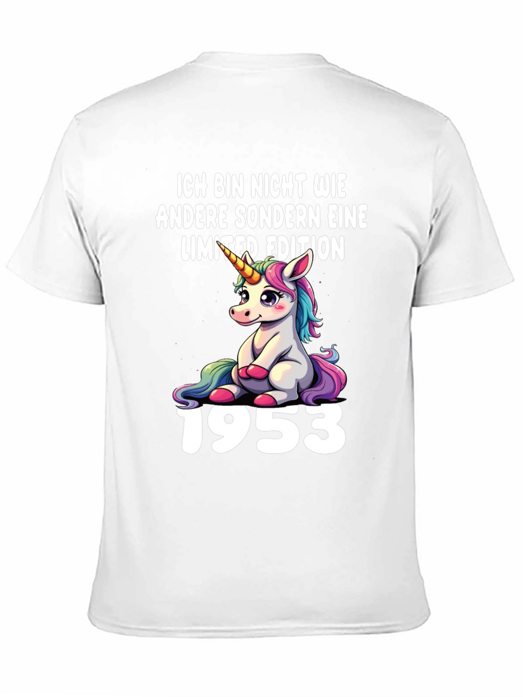 Limited Edition Unicorn 1953 Black T-Shirt