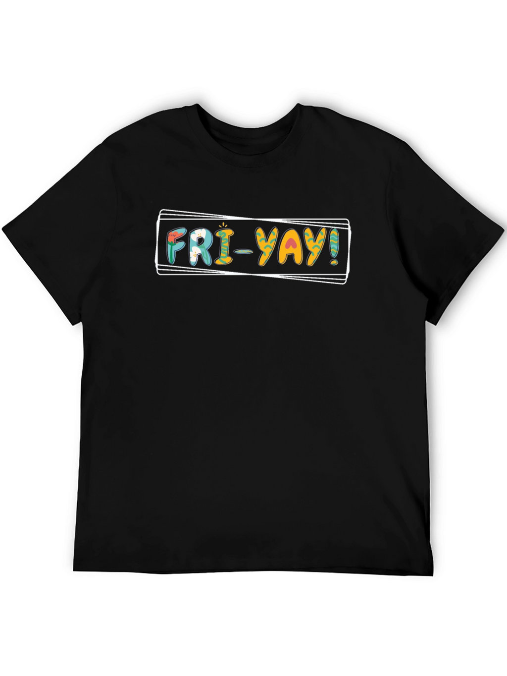 Fri-Yay Graphic Tee - Casual Friday Fun!
