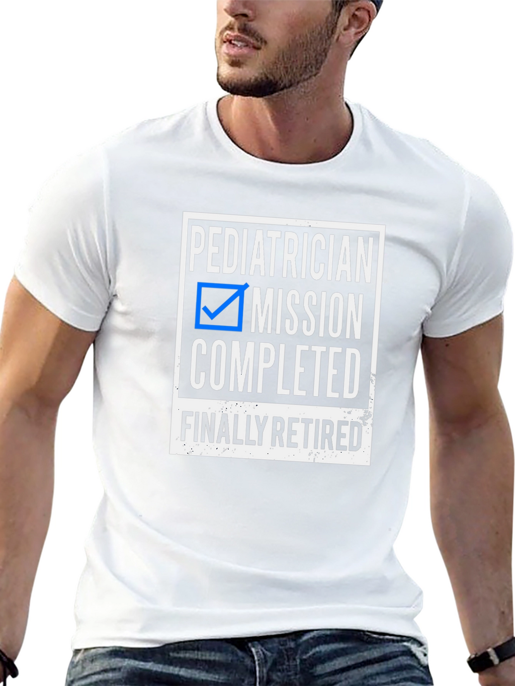 Pediatrician Retired T-Shirt - Mission Completed