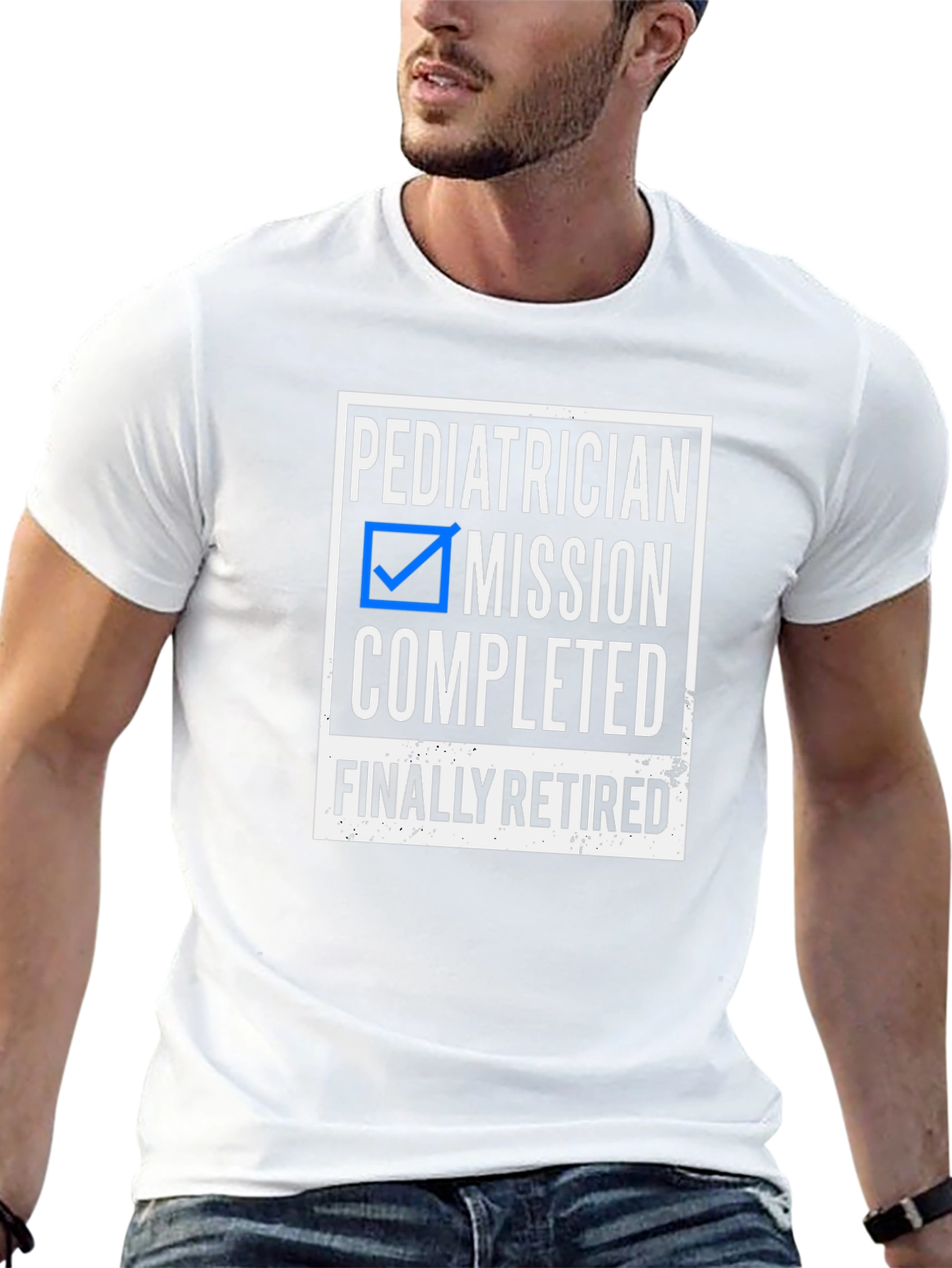 Pediatrician Retired T-Shirt - Mission Completed