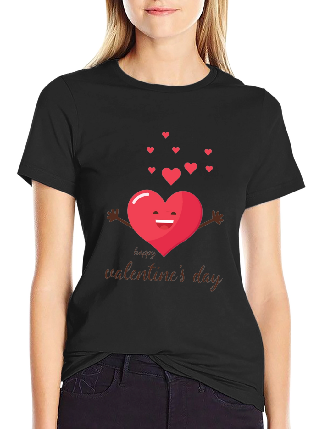 Valentines Day Heart Hug T-Shirt - Love Tee