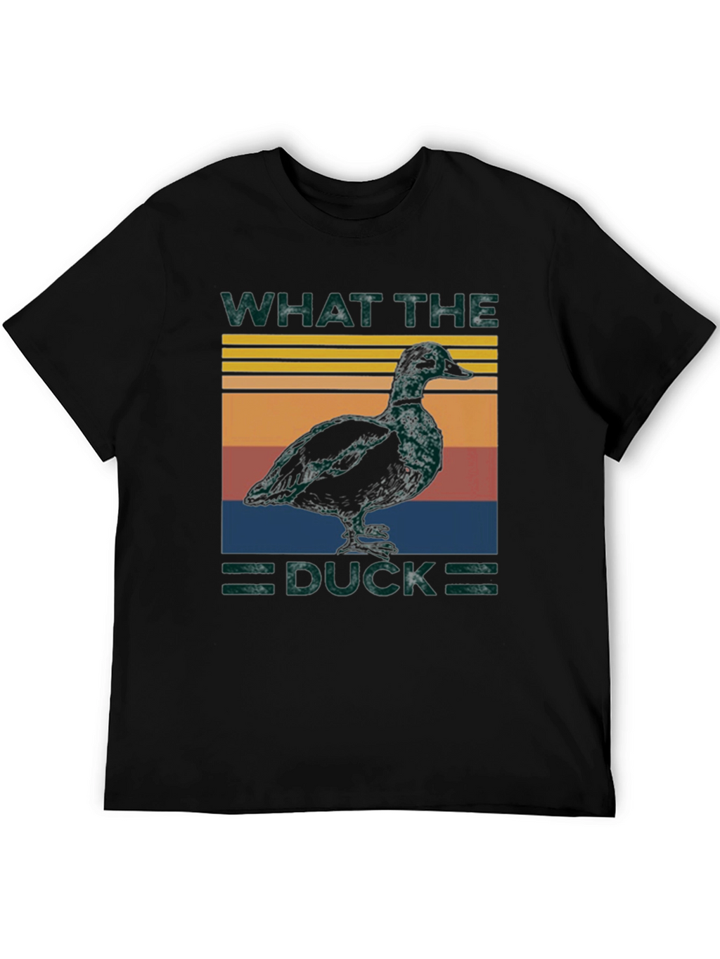 What the Duck T-Shirt - Funny Animal Retro Style