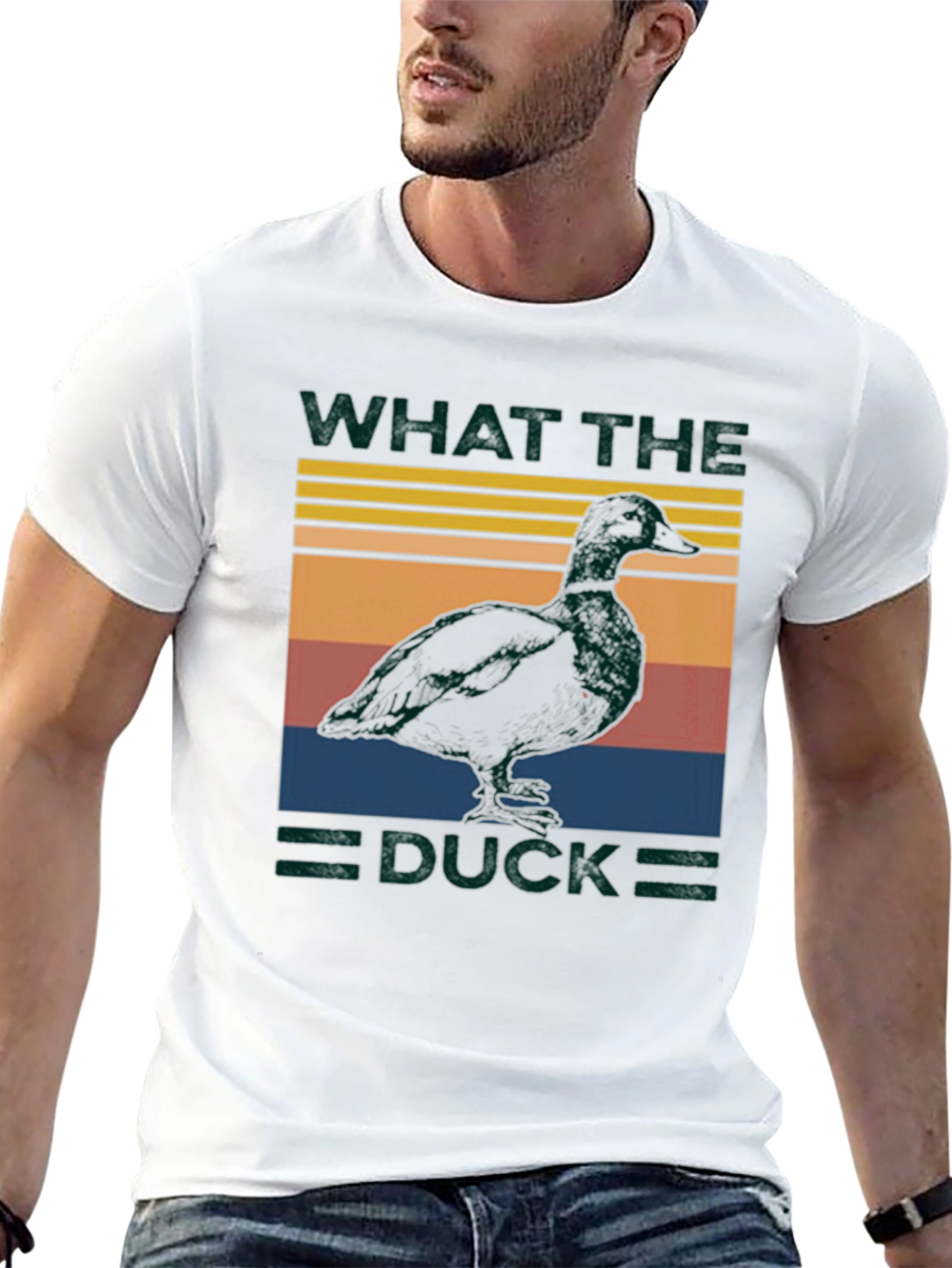 What the Duck T-Shirt - Funny Animal Retro Style