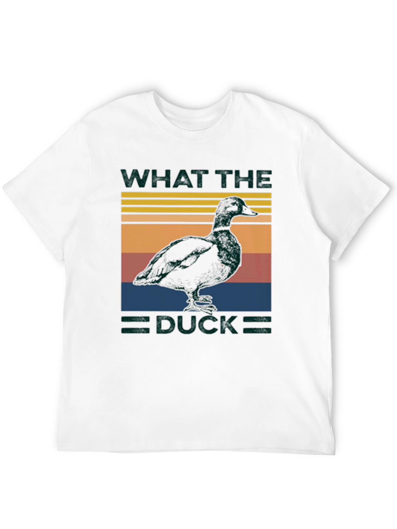 What the Duck T-Shirt - Funny Animal Retro Style