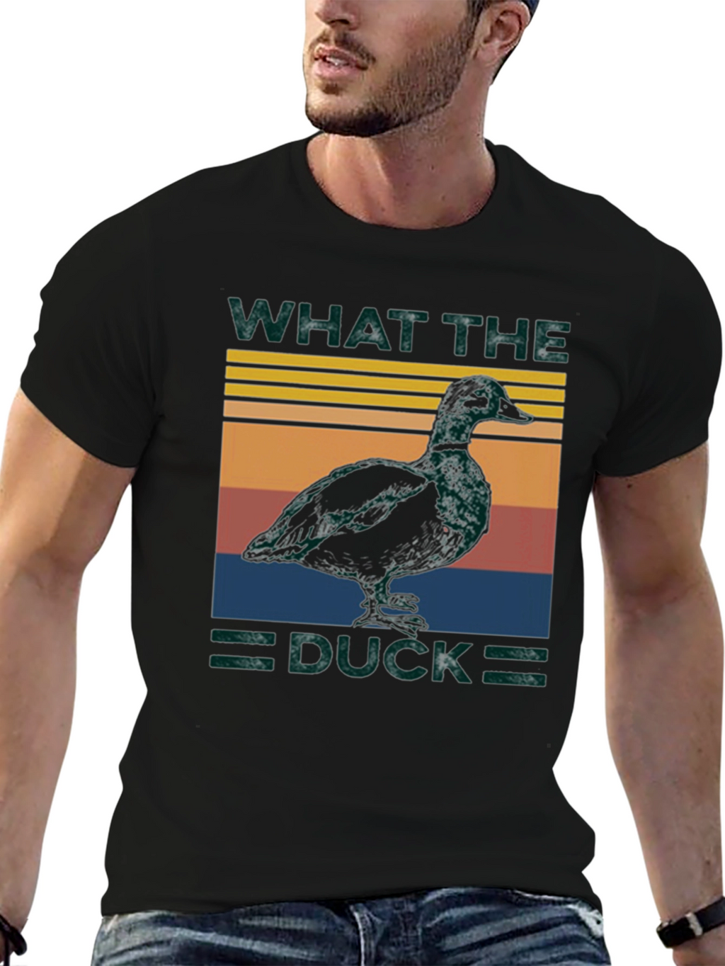 What the Duck T-Shirt - Funny Animal Retro Style