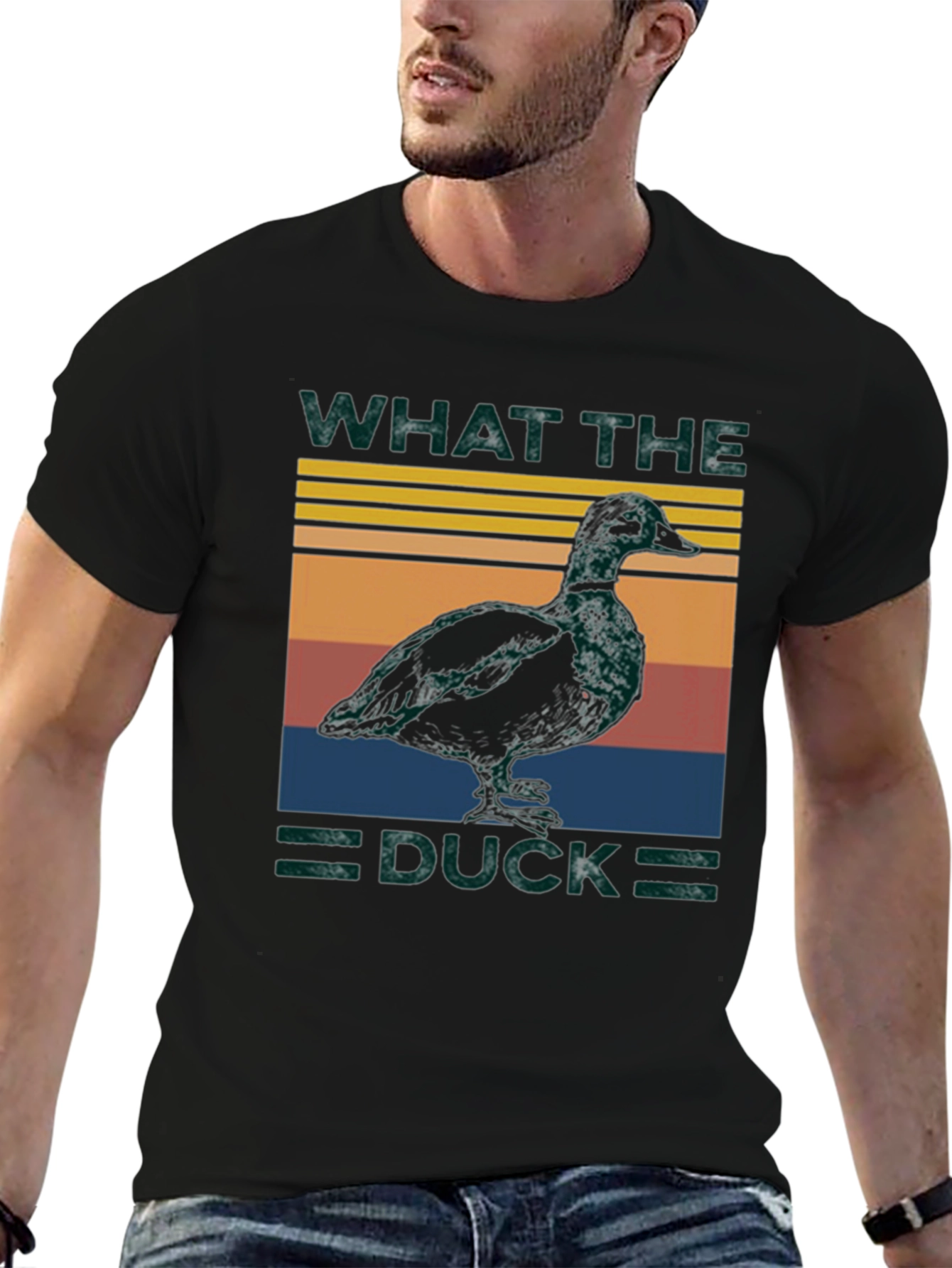 What the Duck T-Shirt - Funny Animal Retro Style