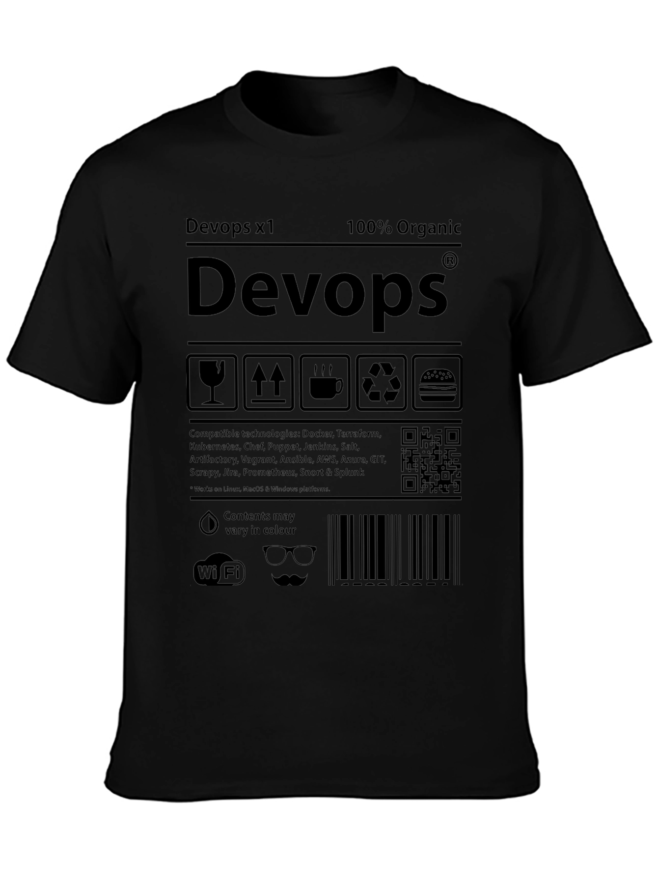 DevOps Organic T-Shirt - Developer Tech Tee