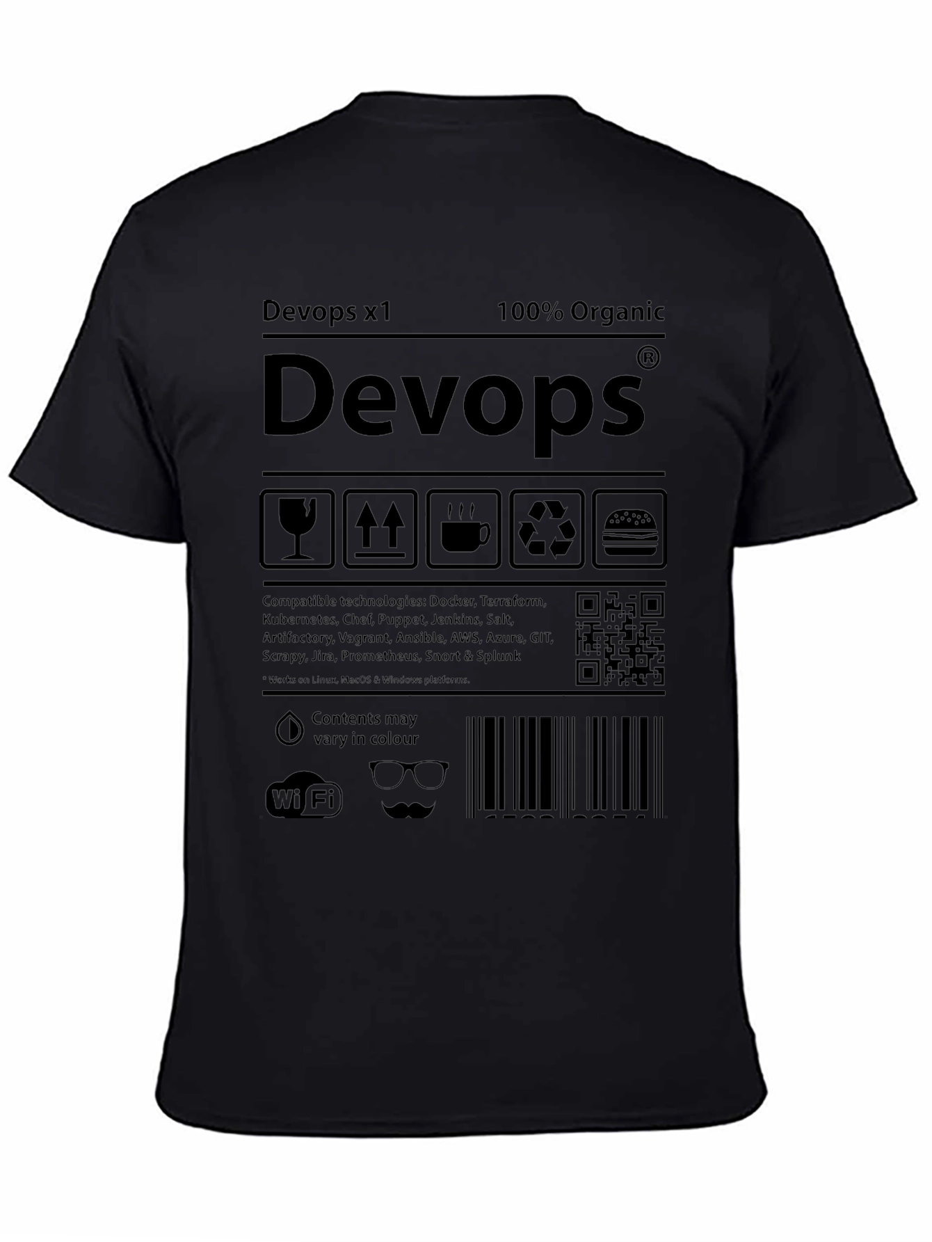 DevOps Organic T-Shirt - Developer Tech Tee