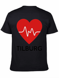 Tilburg Heartbeat Black T-Shirt