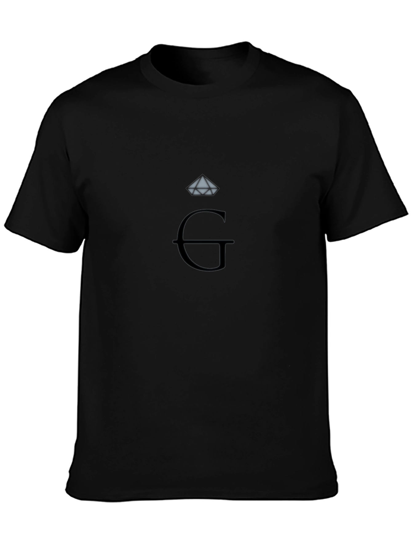 G Diamond Graphic Tee - Black T-Shirt