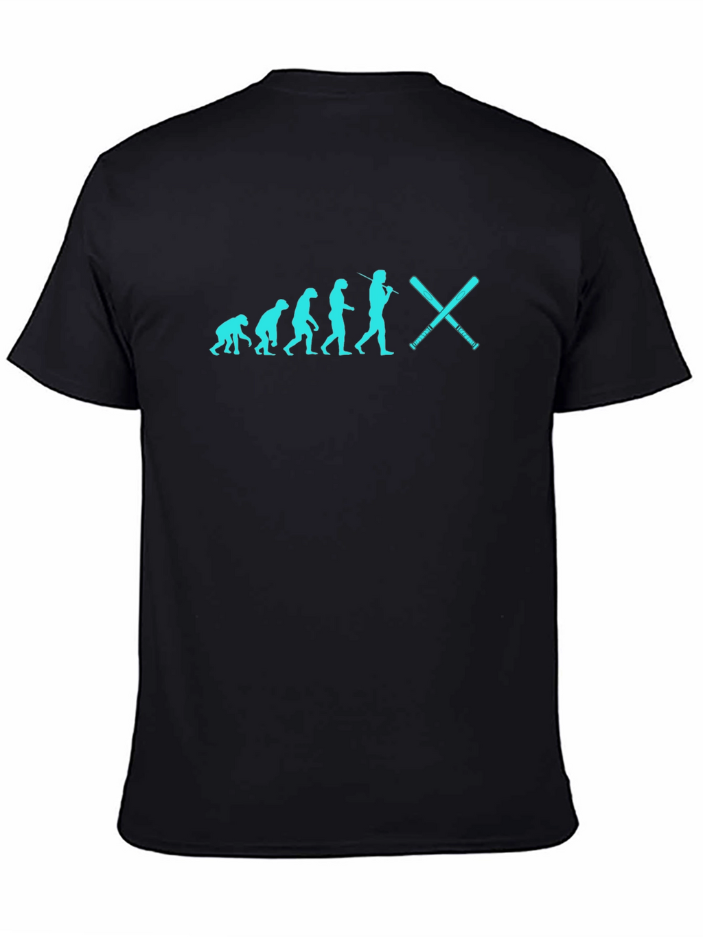Baseball Evolution T-Shirt - Funny Novelty Tee