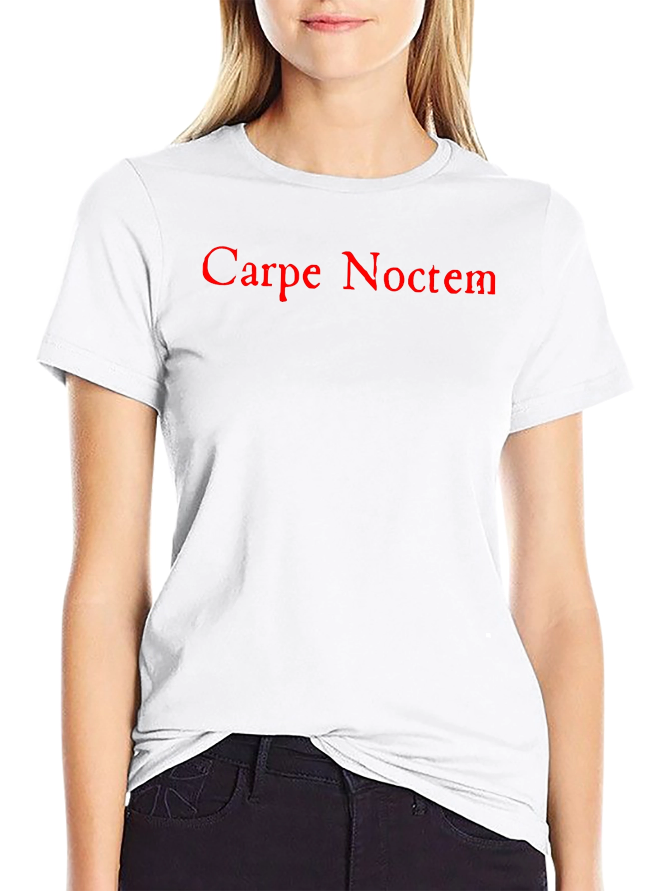 Carpe Noctem Graphic Tee - Black