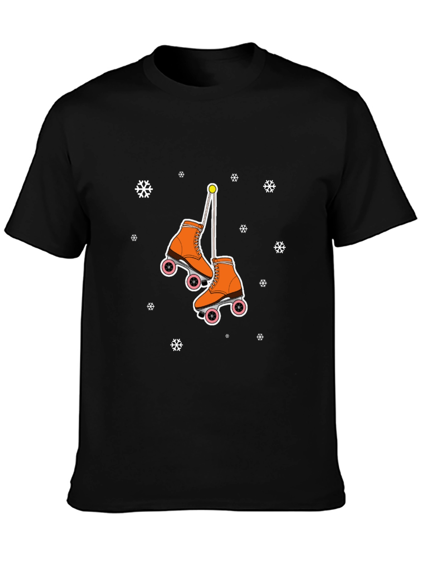 Retro Roller Skate Graphic T-Shirt