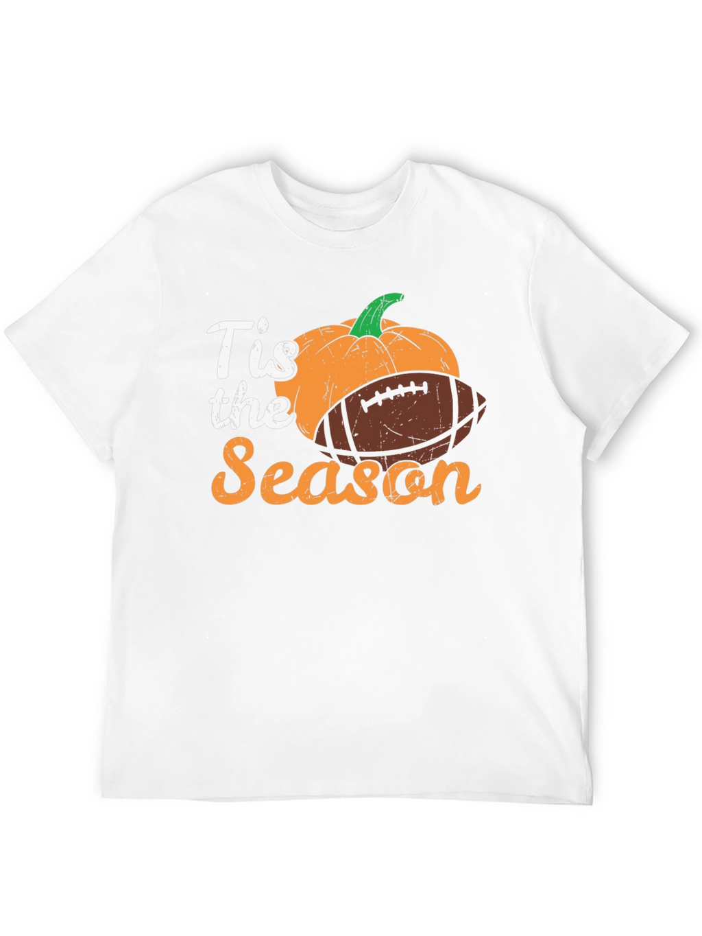 Tis The Season Football Pumpkin T-Shirt