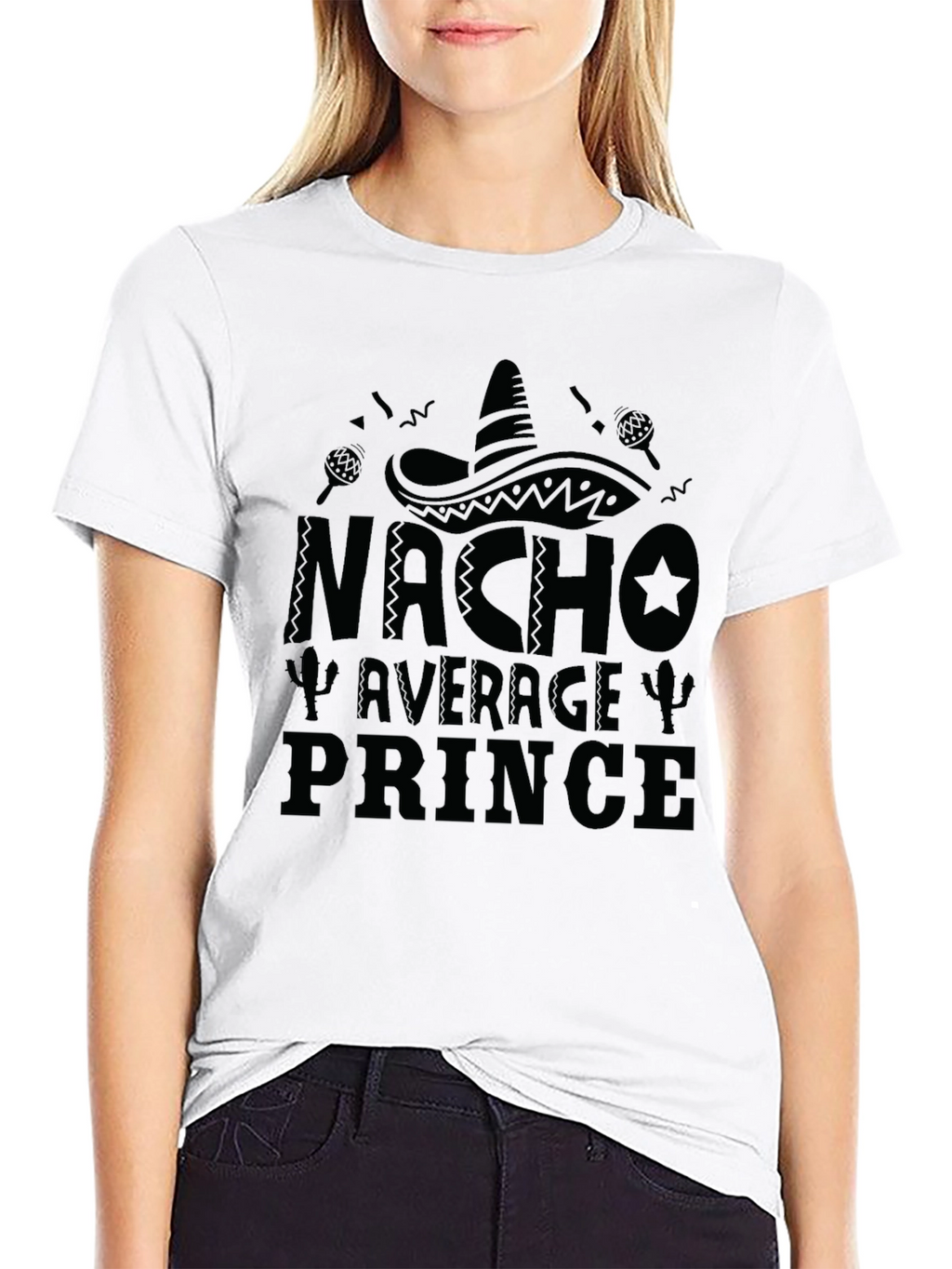 Nacho Average Prince Graphic T-Shirt