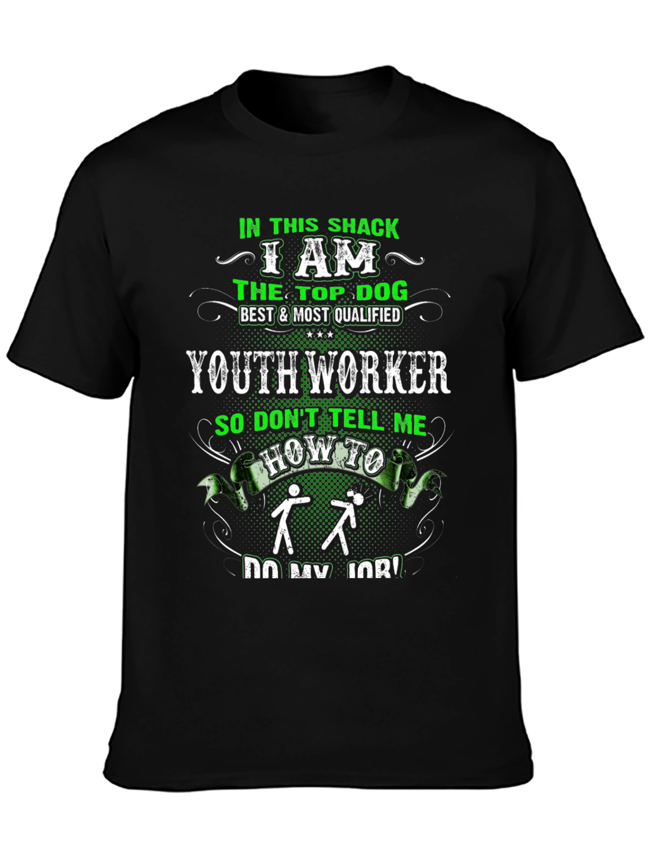 Youth Worker Graphic Tee - Top Dog Design