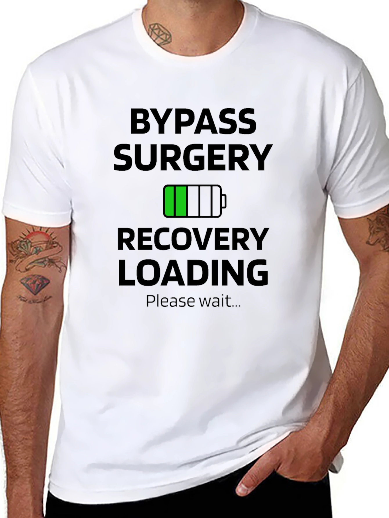 Bypass Surgery Recovery Loading T-Shirt