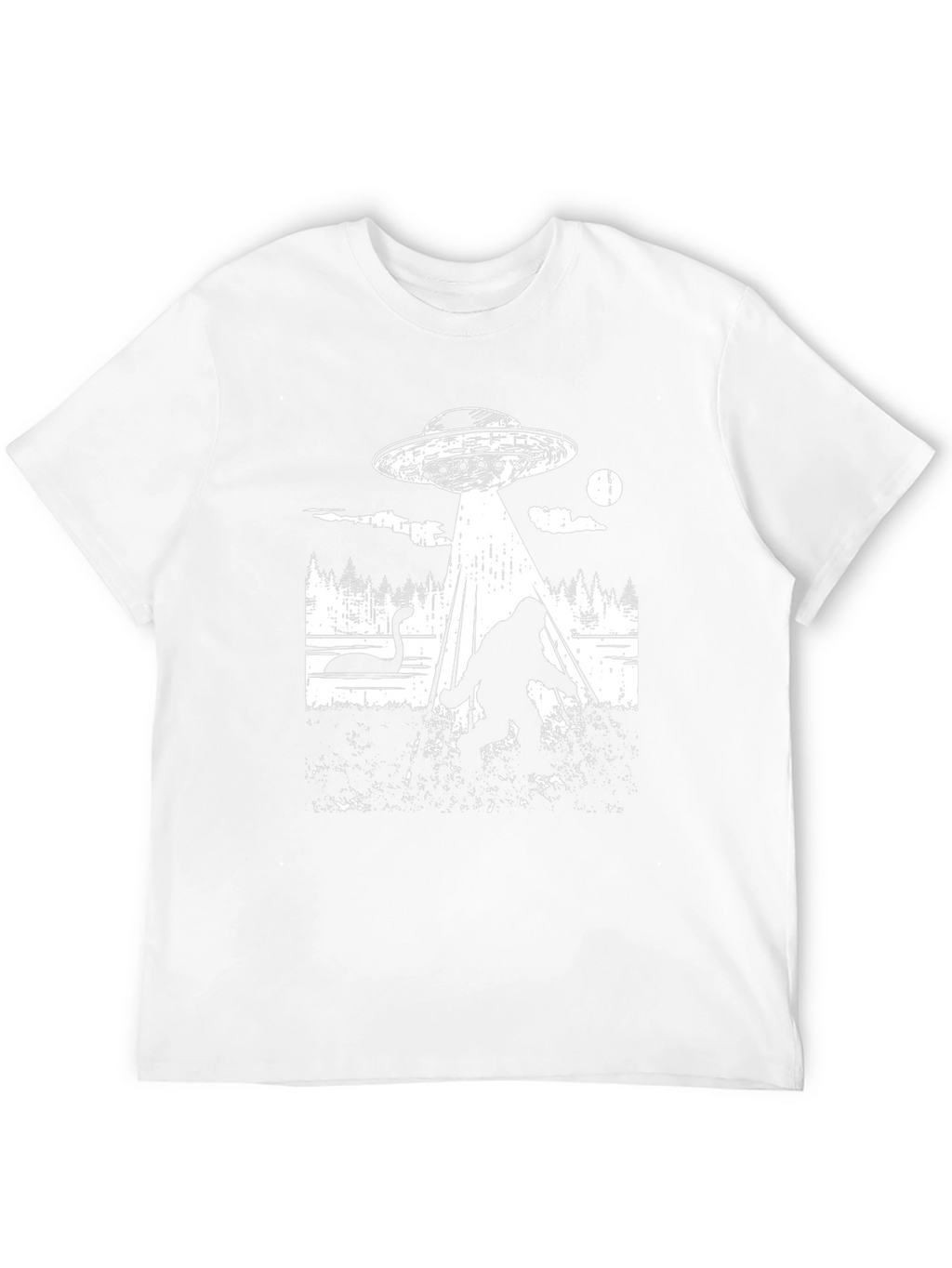 UFO Bigfoot Loch Ness Monster T-Shirt