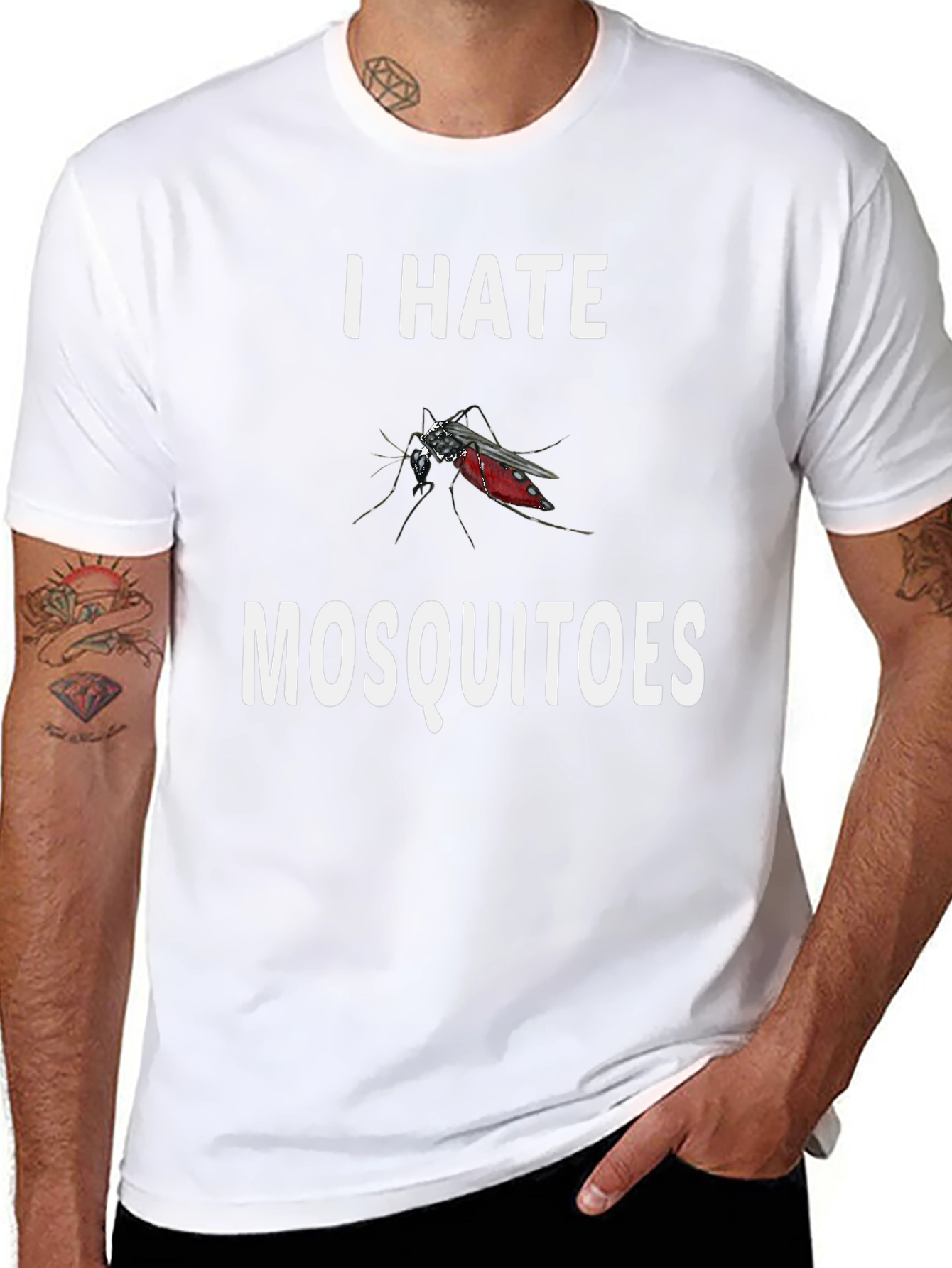 I Hate Mosquitoes Graphic T-Shirt