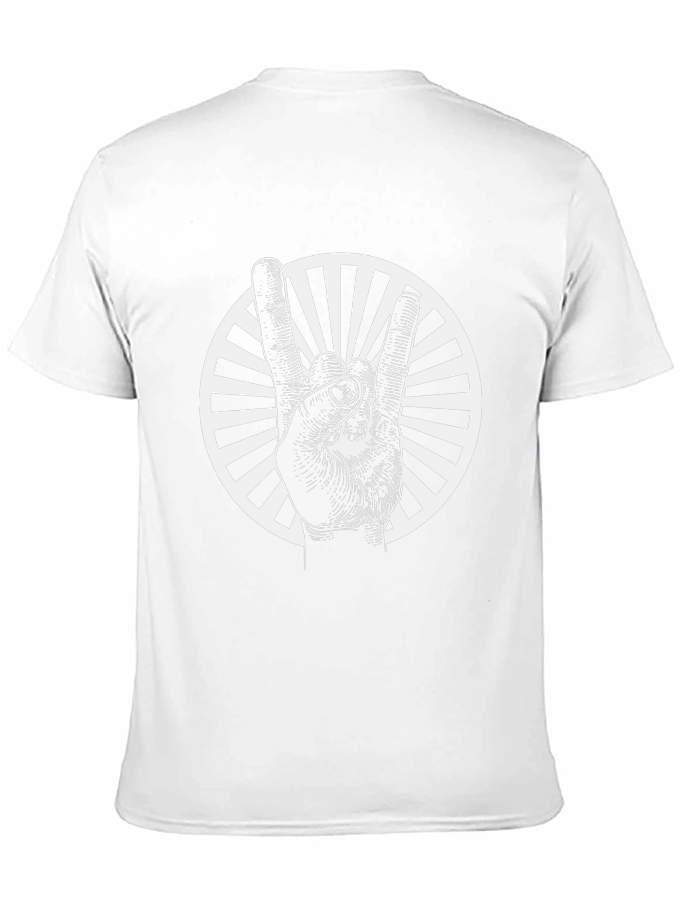 Rock On Black Graphic Tee