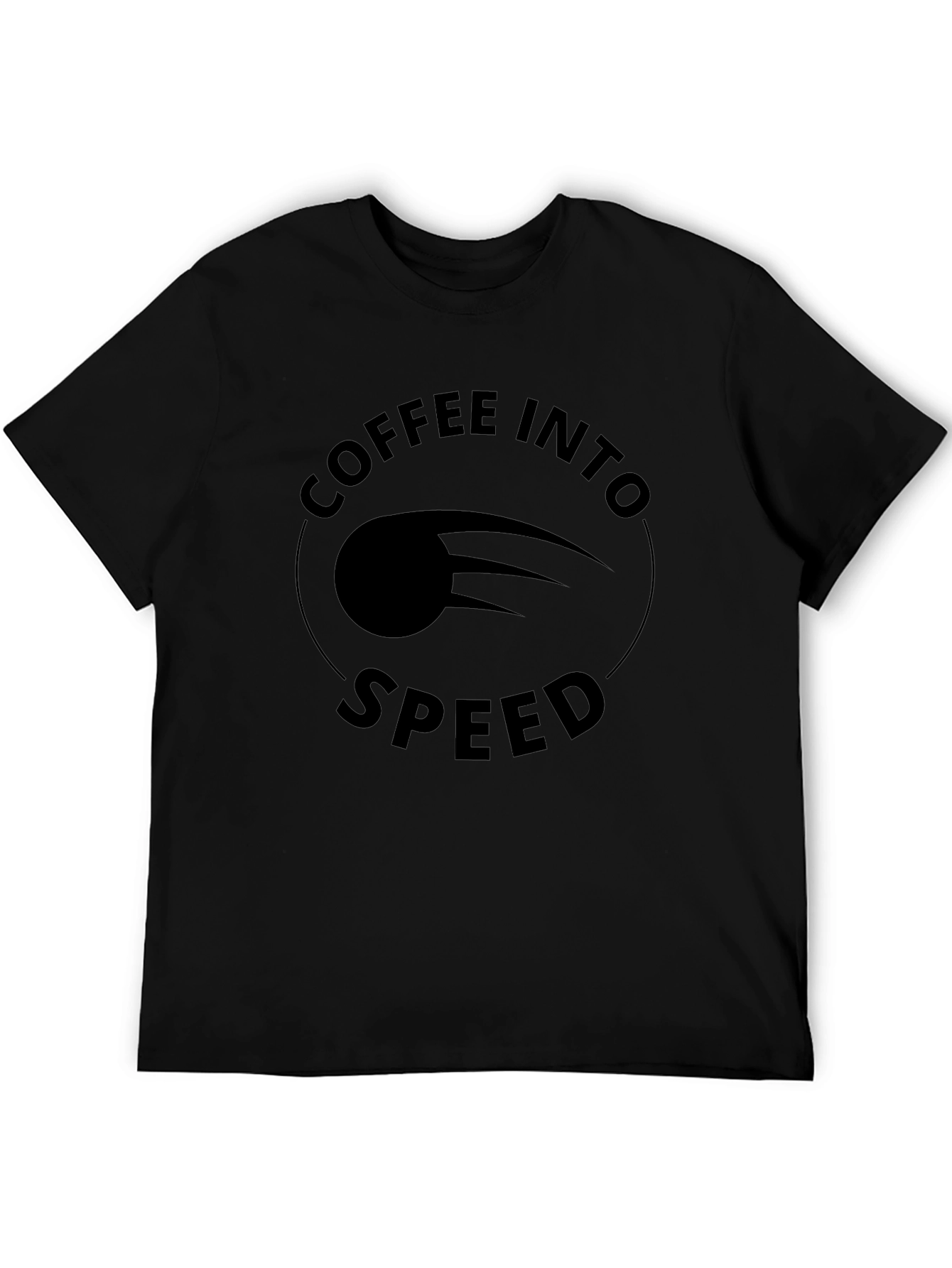 Coffee Into Speed Graphic T-Shirt