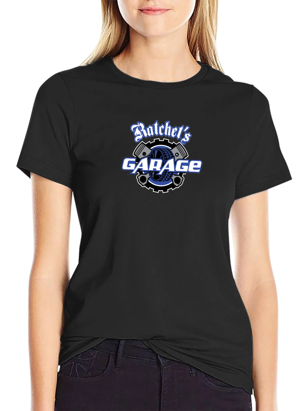 Ratchets Garage Graphic Tee - Black