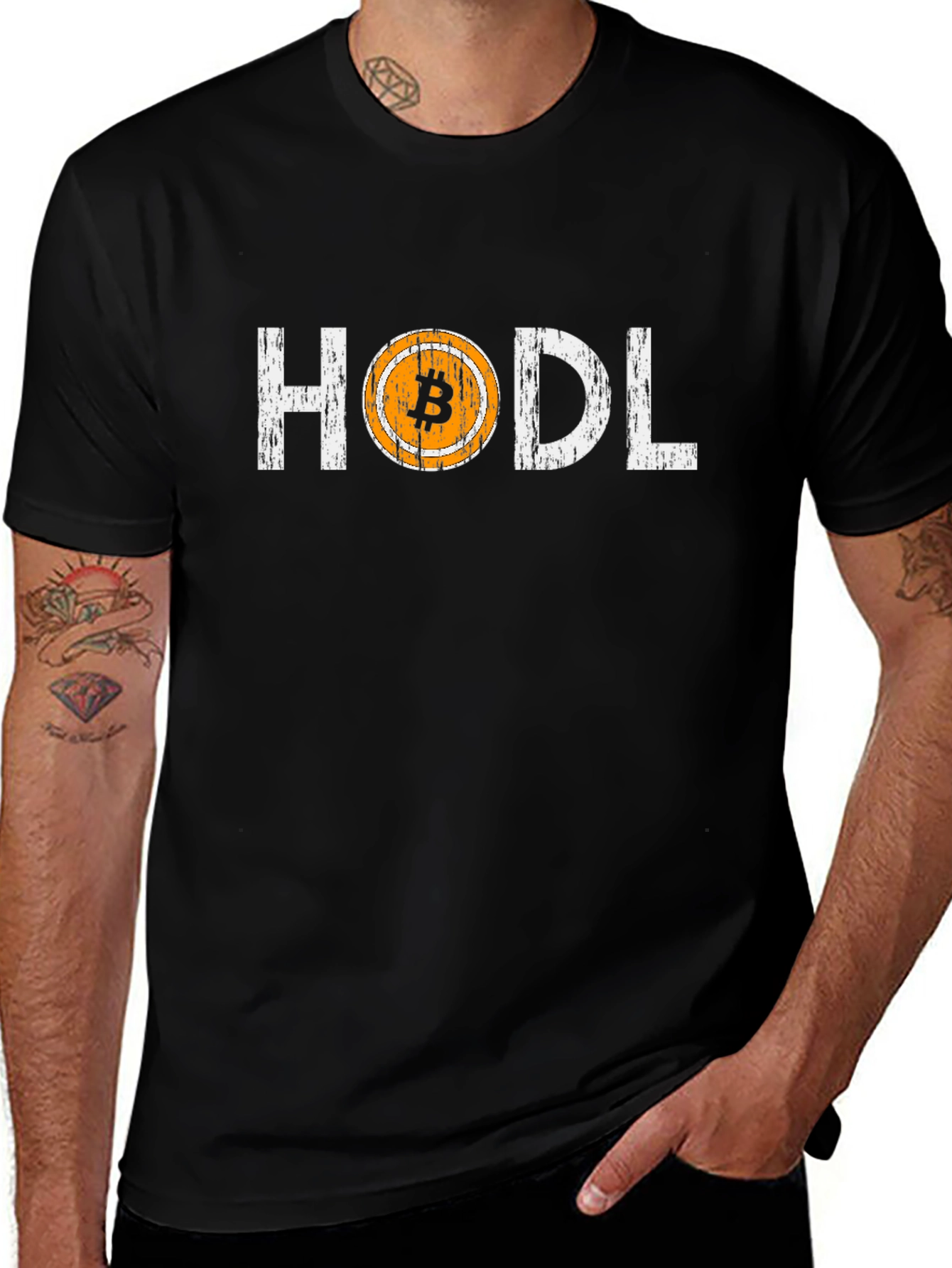 HODL Bitcoin Tee - Crypto Investor T-Shirt
