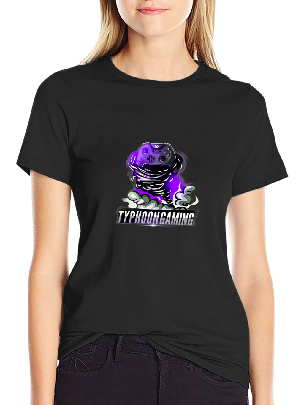 Typhoon Gaming Black T-Shirt