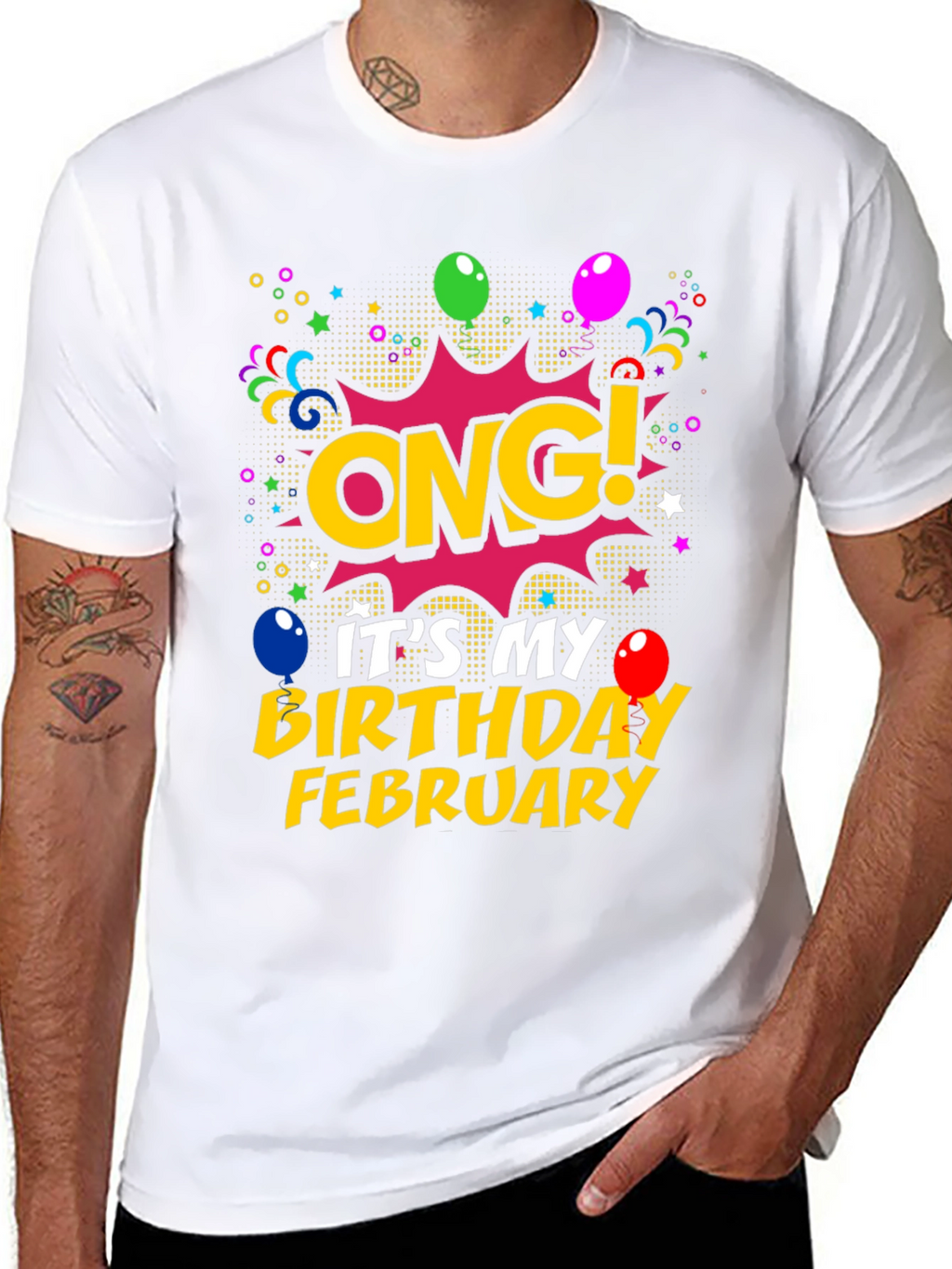 ONG! Its My Birthday February T-Shirt