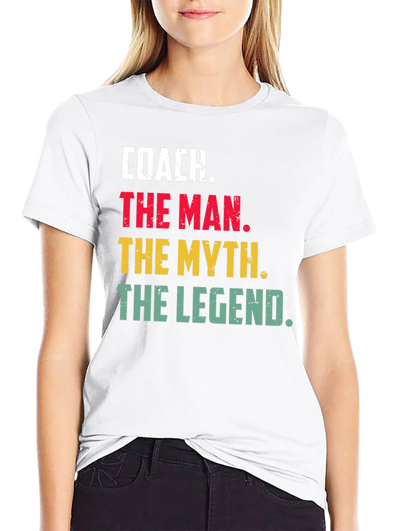 Coach The Man The Myth The Legend T-Shirt