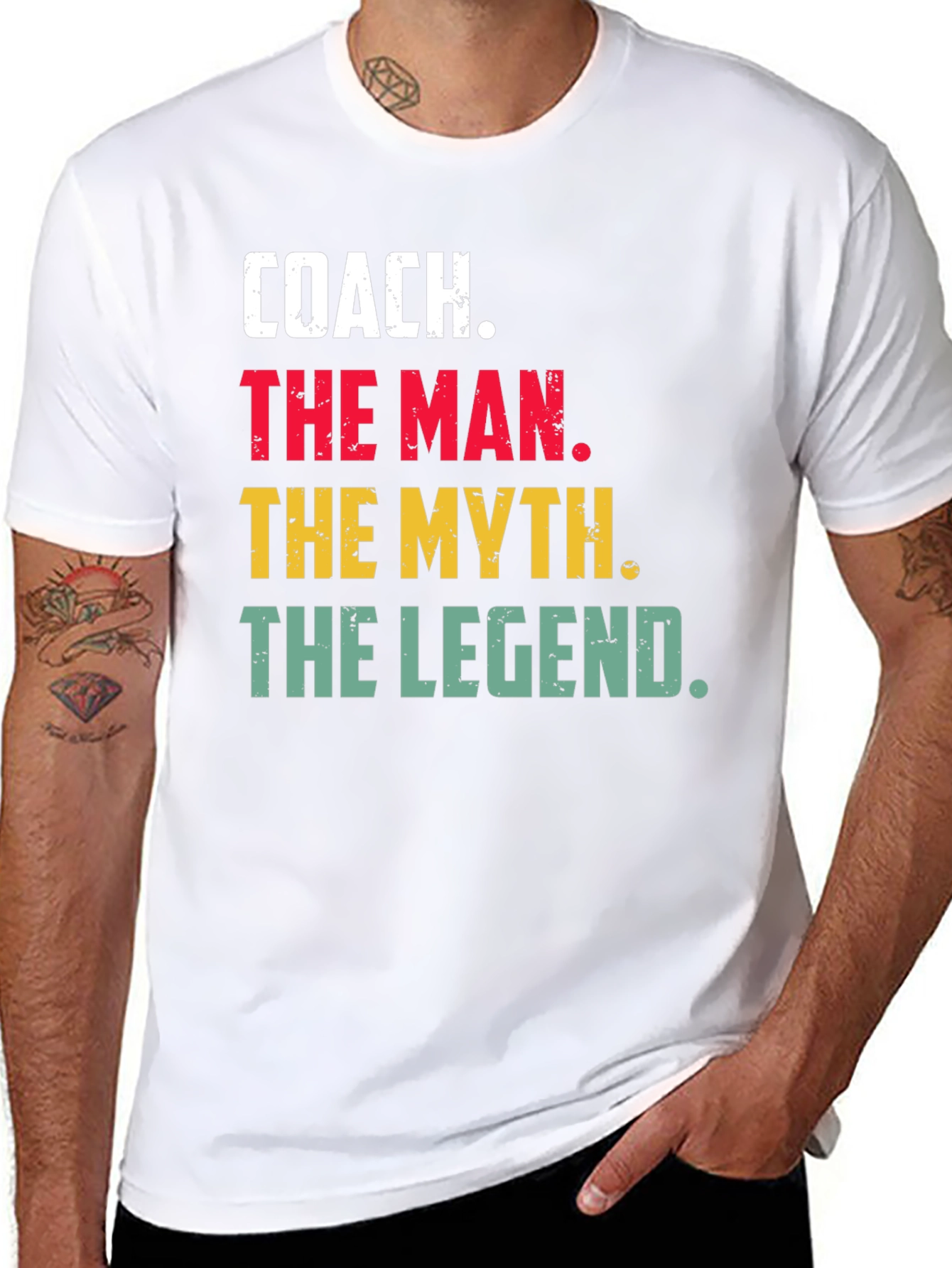 Coach The Man The Myth The Legend T-Shirt