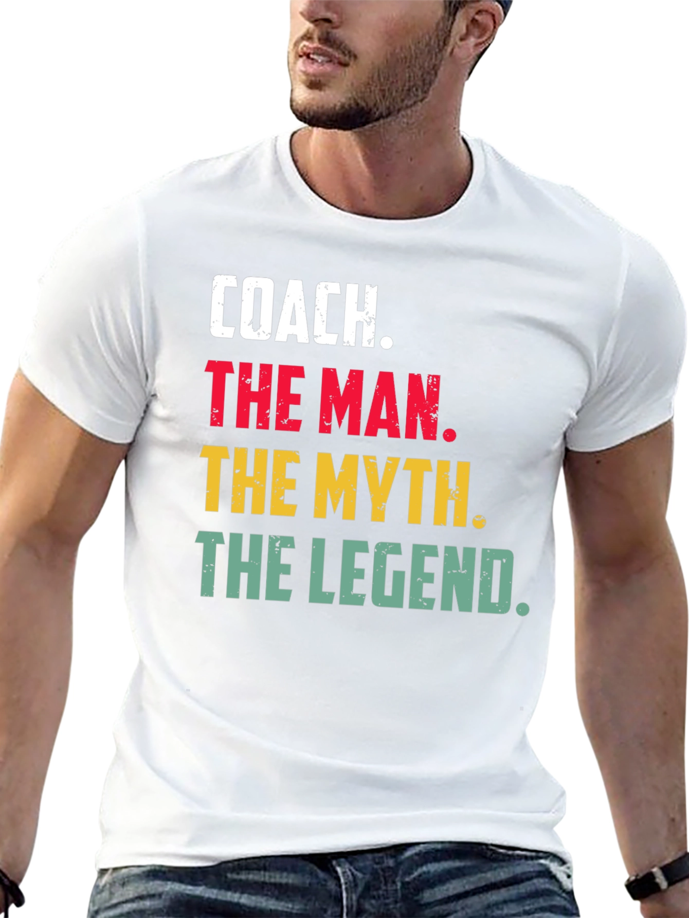 Coach The Man The Myth The Legend T-Shirt