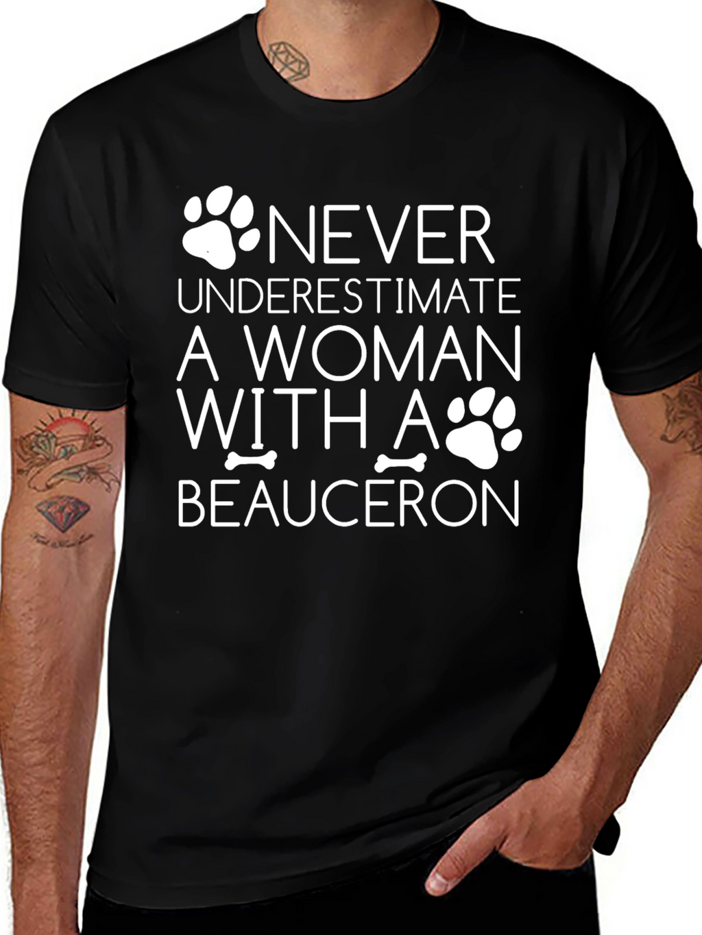 Beauceron Dog Lover Womans T-Shirt