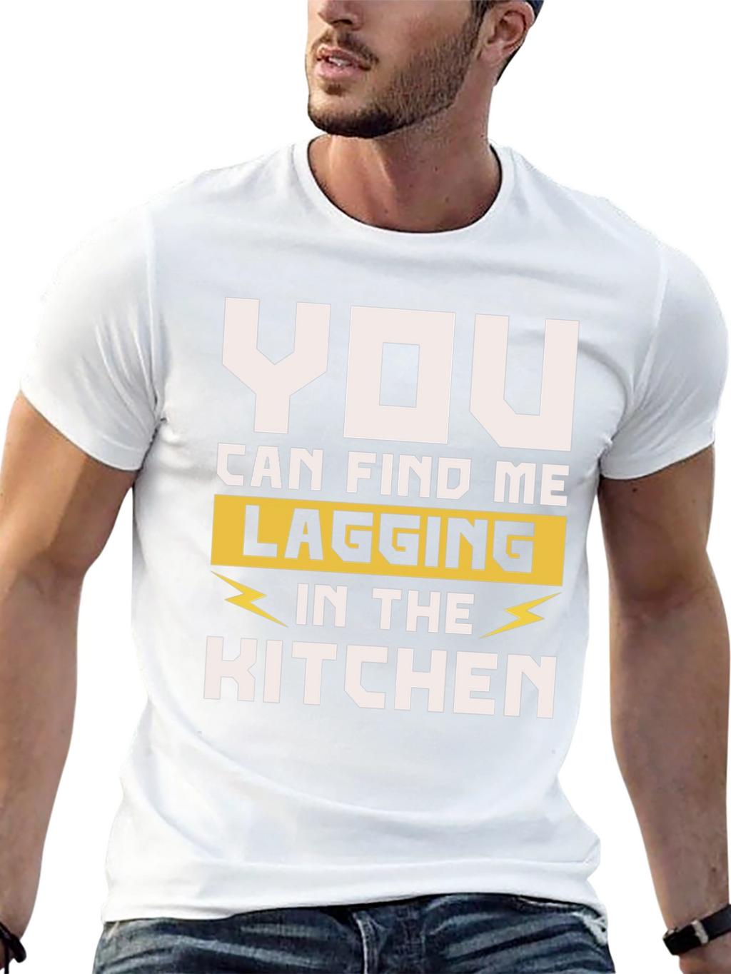 Lagging in the Kitchen Mens T-Shirt