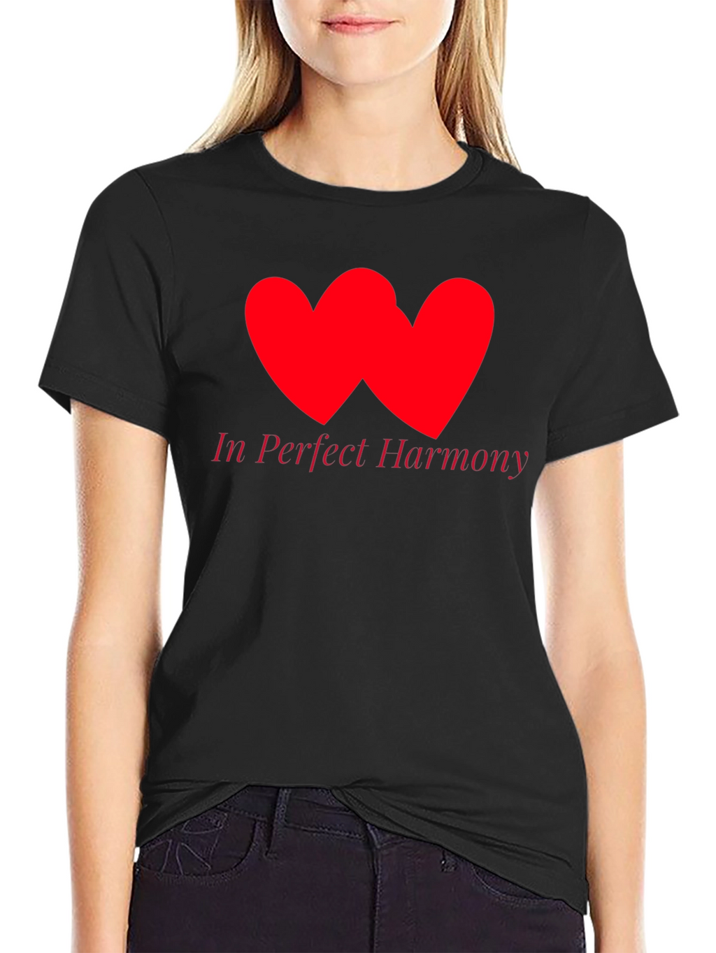 In Perfect Harmony Black T-Shirt
