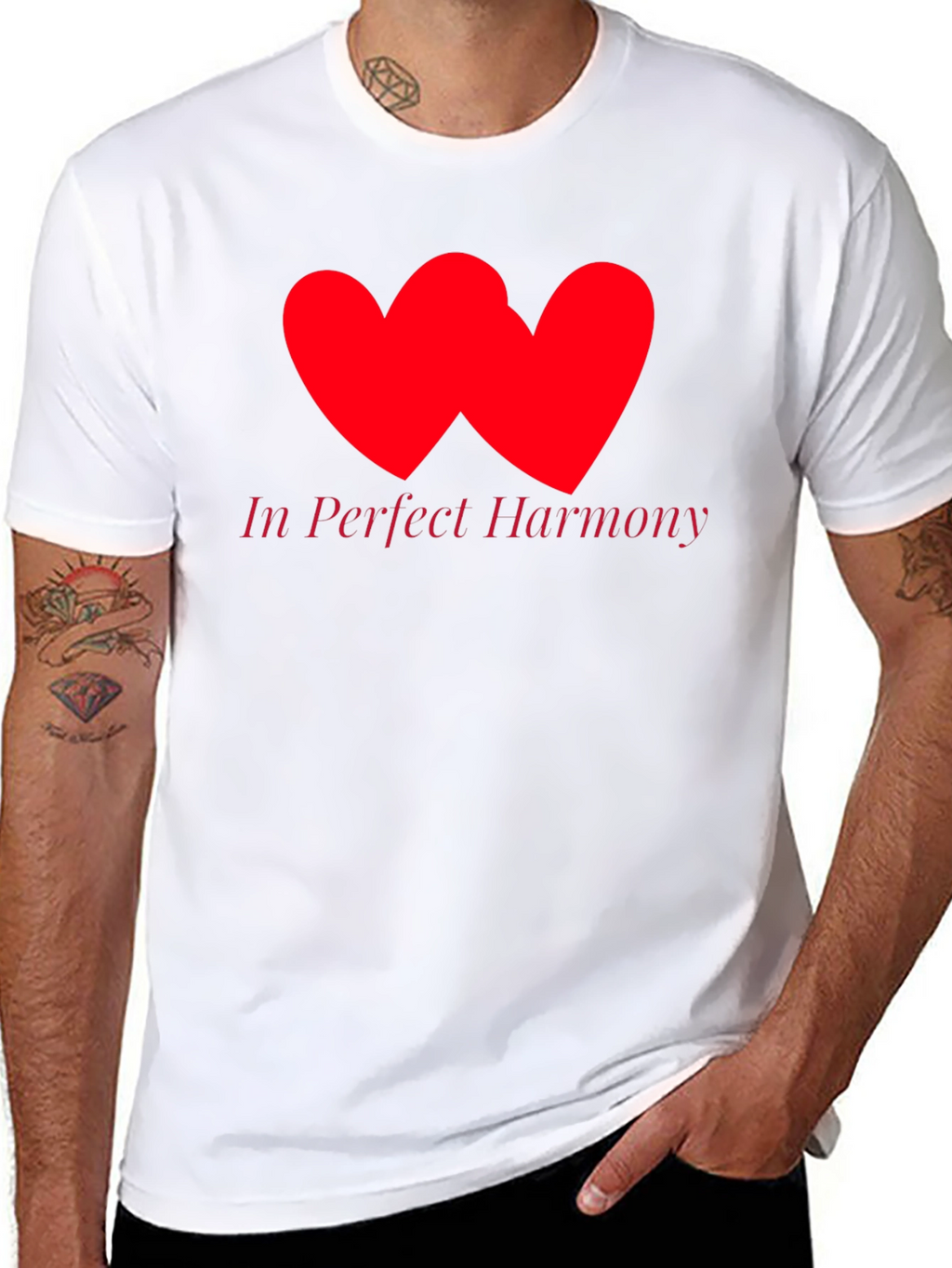 In Perfect Harmony Black T-Shirt