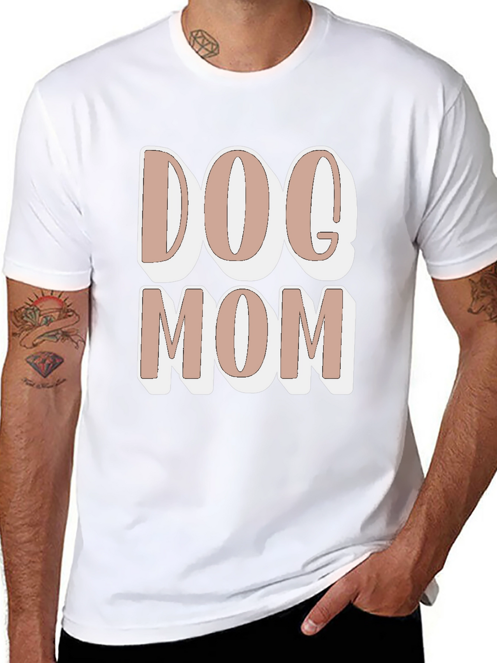 Dog Mom Graphic T-Shirt