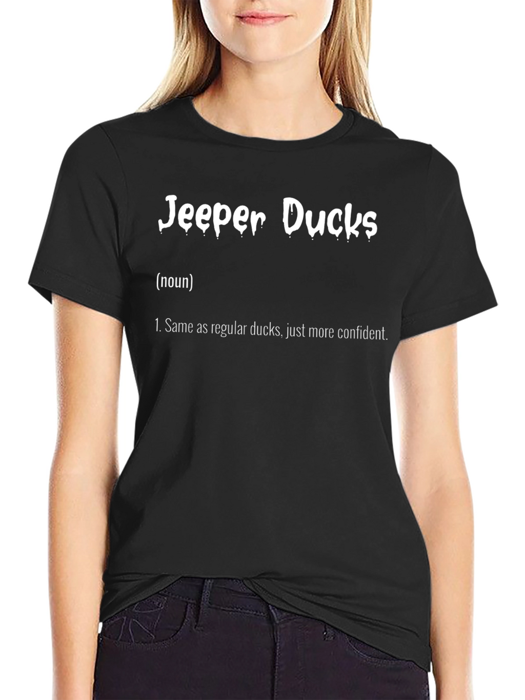 Jeep Duck Lover T-Shirt - More Confident Ducks!