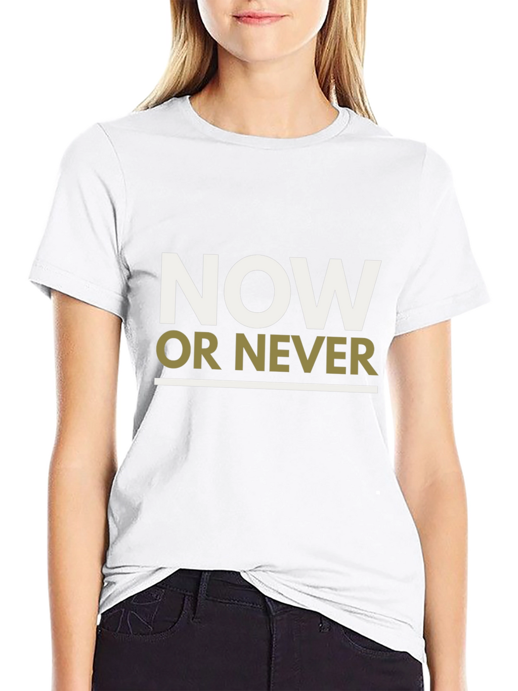 Now or Never Graphic Tee - Motivational T-Shirt