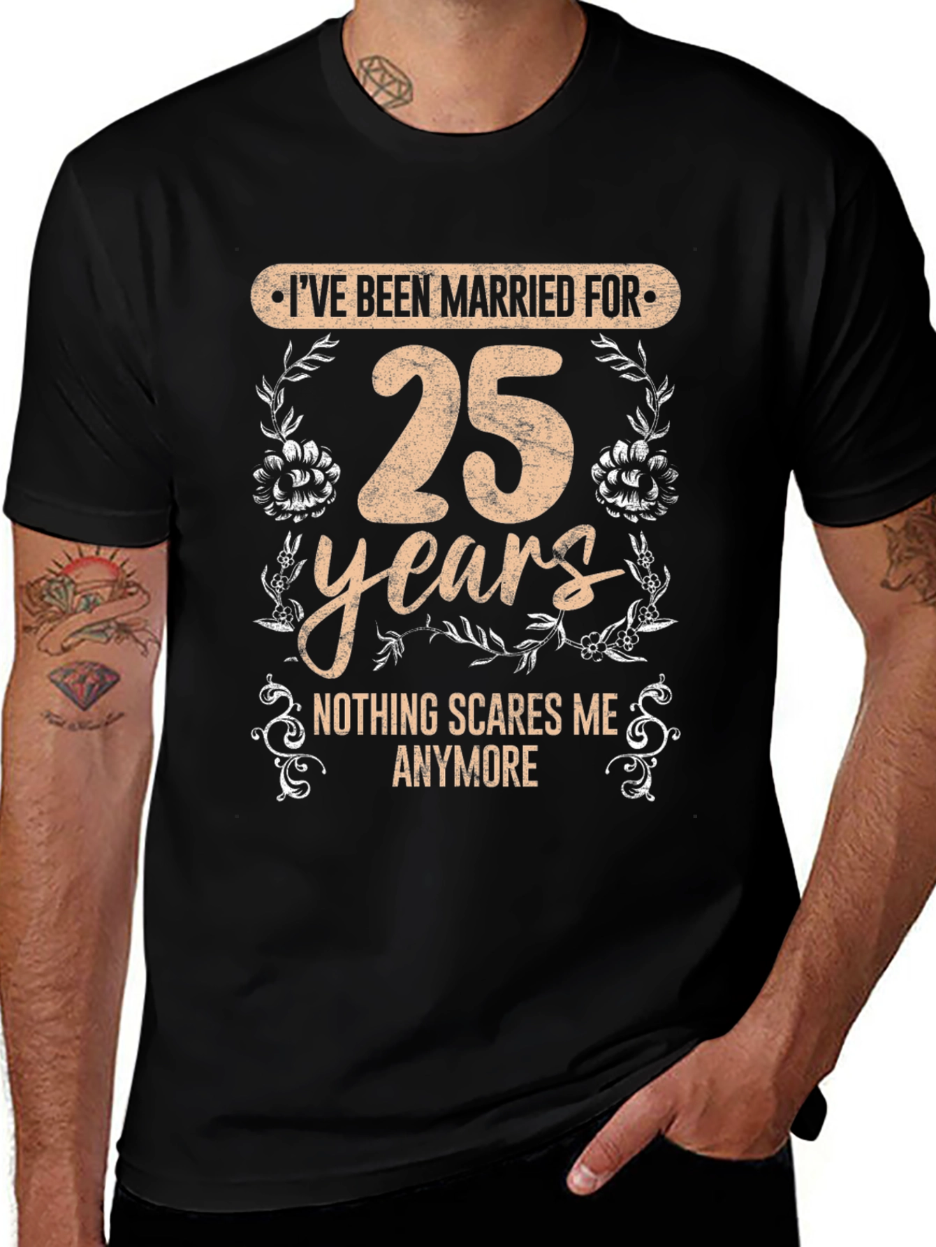 25th Anniversary Humor T-Shirt