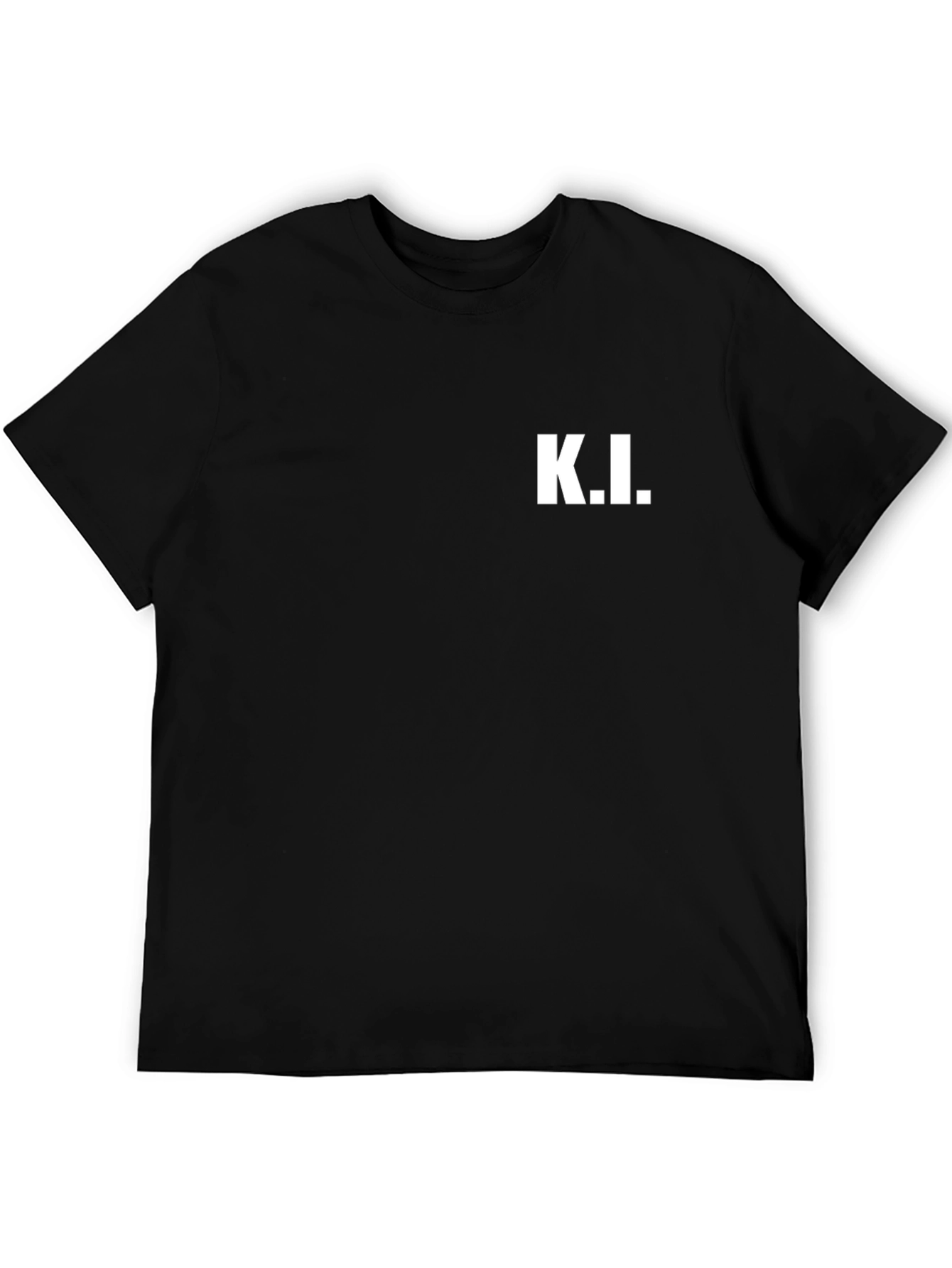 K.I. Graphic Black T-Shirt