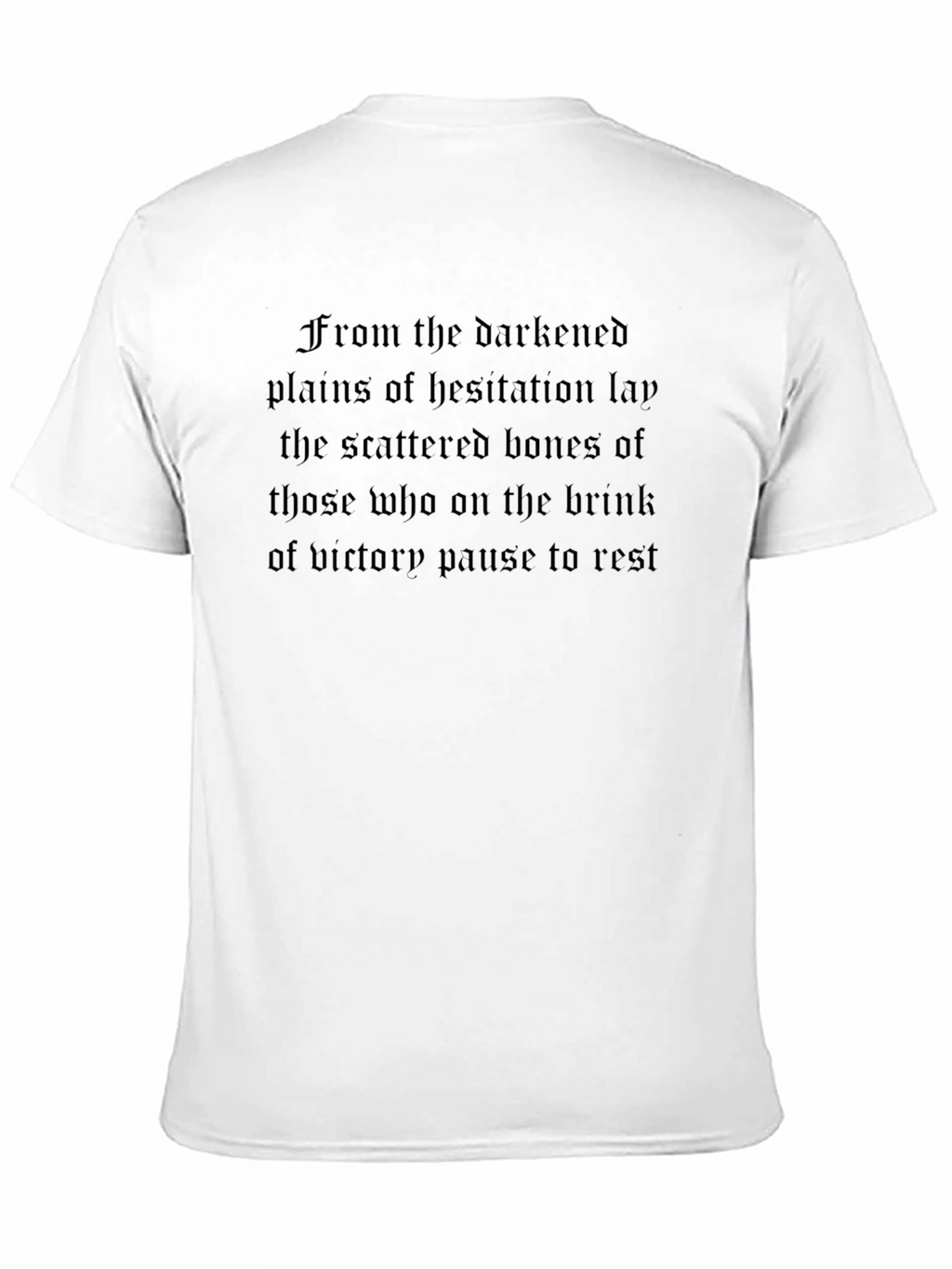 Darkened Plains T-Shirt - Gothic Style