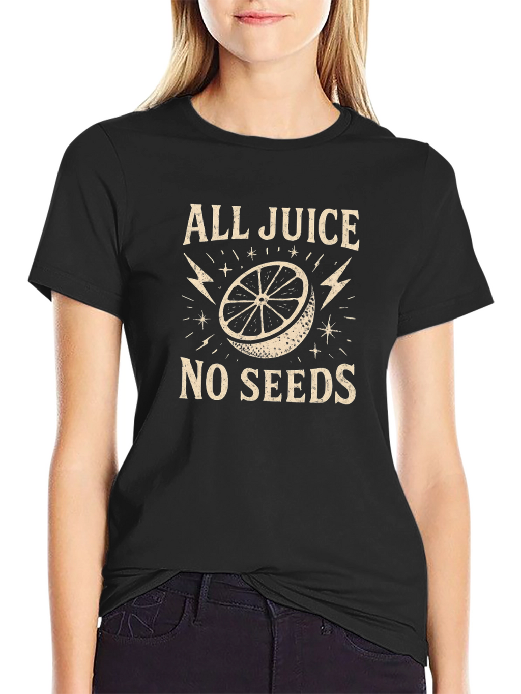 All Juice No Seeds Graphic T-Shirt
