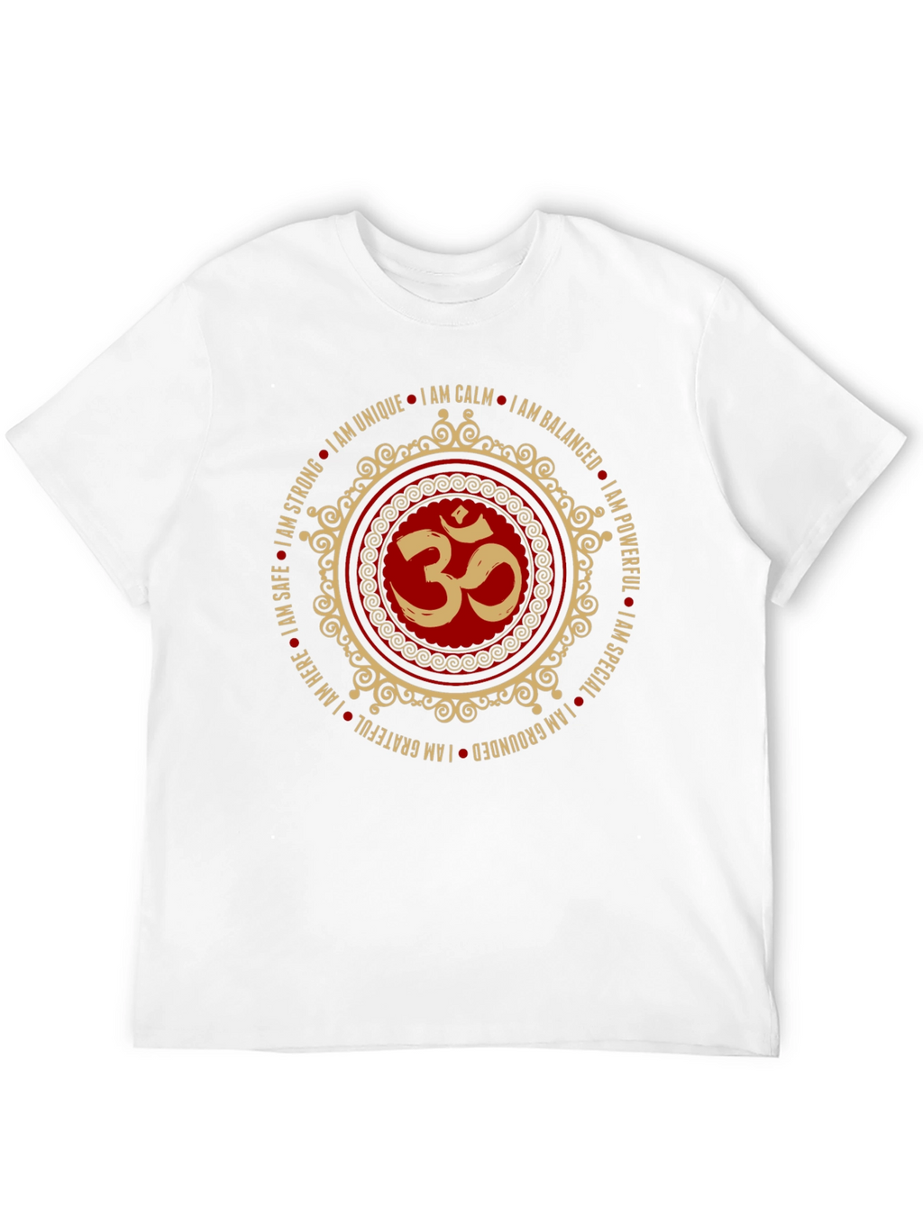 Om Symbol T-Shirt - Positive Affirmations Yoga Tee