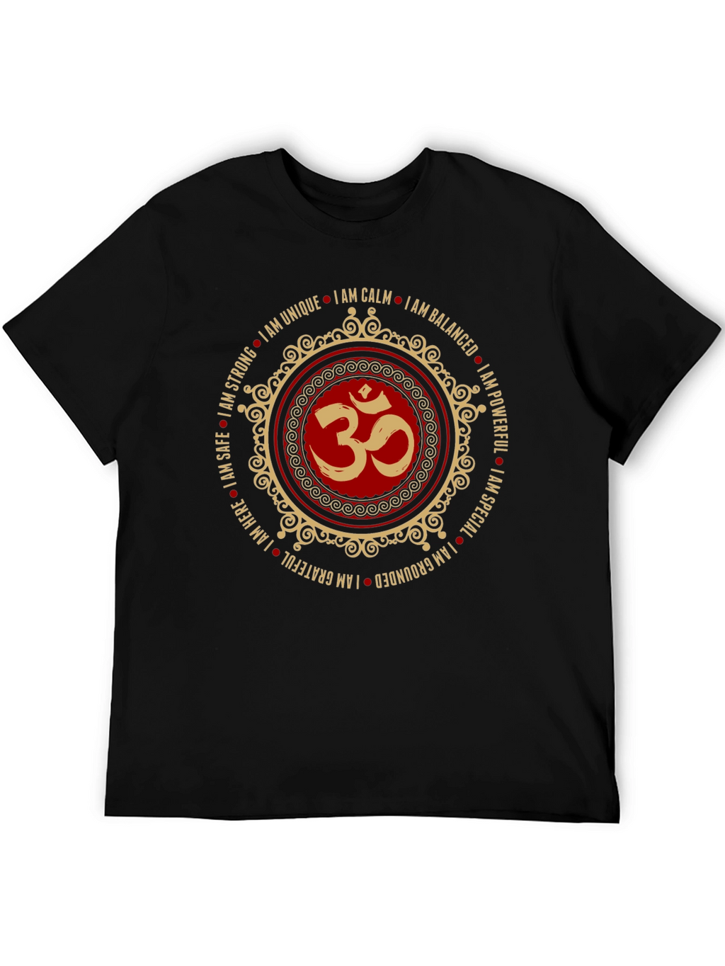 Om Symbol T-Shirt - Positive Affirmations Yoga Tee