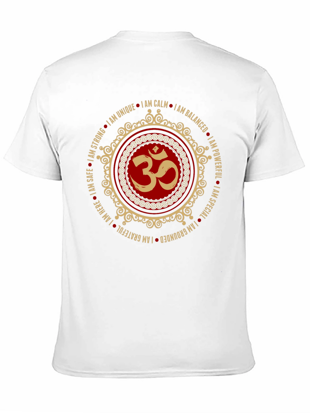 Om Symbol T-Shirt - Positive Affirmations Yoga Tee