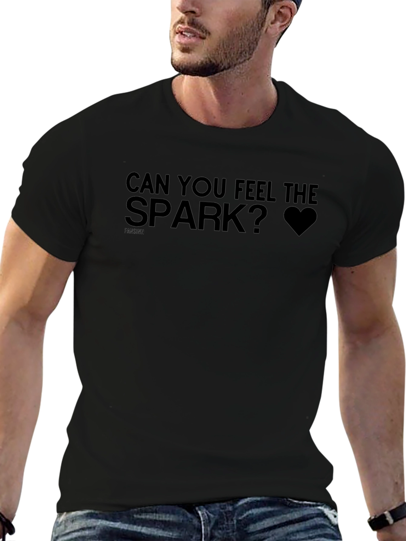 Can You Feel The Spark? Black T-Shirt
